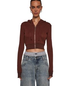 Alternate Ending Thermal Zip-Up Hoodie
