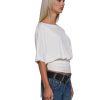 Charm Behavior Wrap Top ?C White