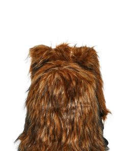Alternative view of Rosy Roam Faux Fur Backpack - Brown