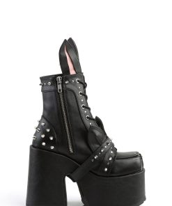Camel-202 Platform Ankle Boots