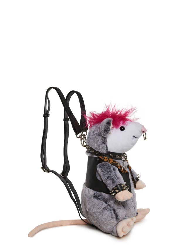 Mosh Pit Possum Plush Backpack
