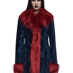 Art Magic Velvet Coat ?C Blue
