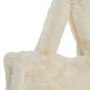 Cutie Pie Faux Fur Bag ?C White