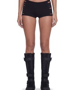 Desert Down Shredded Shorts