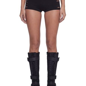 Desert Down Shredded Shorts