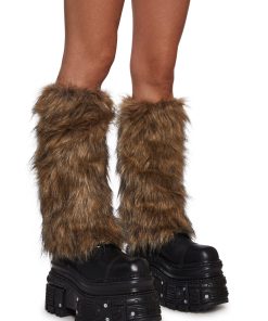 Hot Beatz Faux Fur Leg Warmers