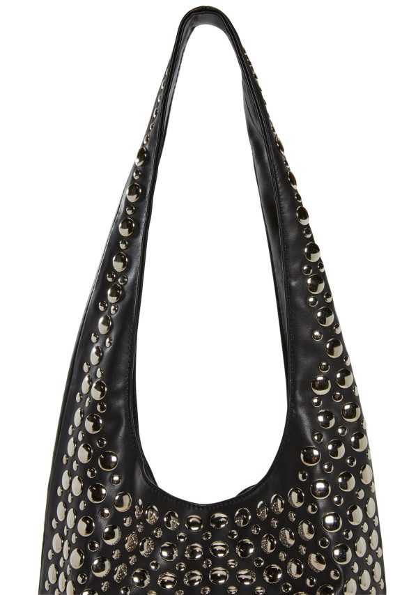 Mirror Images Tote Bag -Black