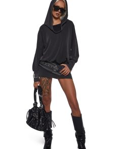 Alternative view of Ego Cowl Banded Mini Dress