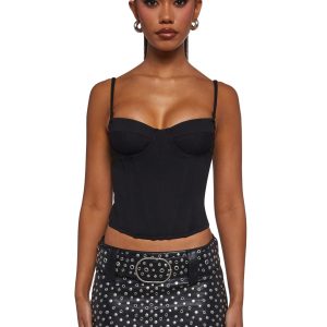 Adulting Buckle Corset Top
