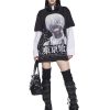 Ken Kaneki Oversized Graphic Tee
