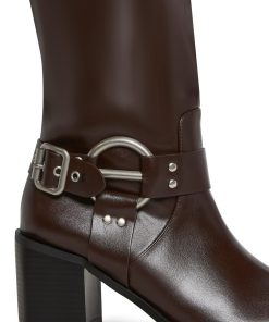 Alternative view of West End Buckle Boots - Brown