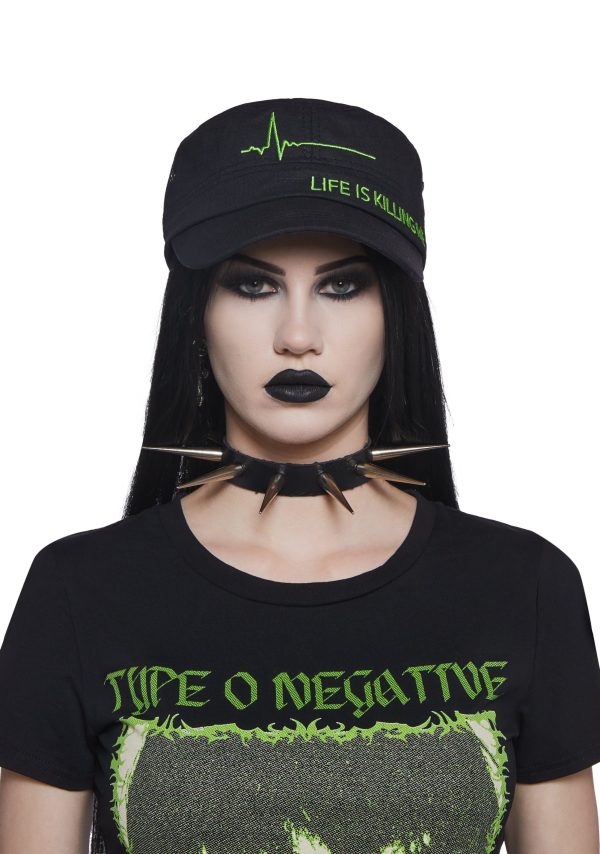 Life Is Killing Me Military Rip Stop Cap