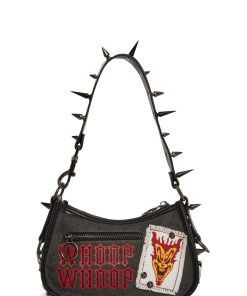 Alternative view of Halls Of Illusions Spiked Shoulder Bag