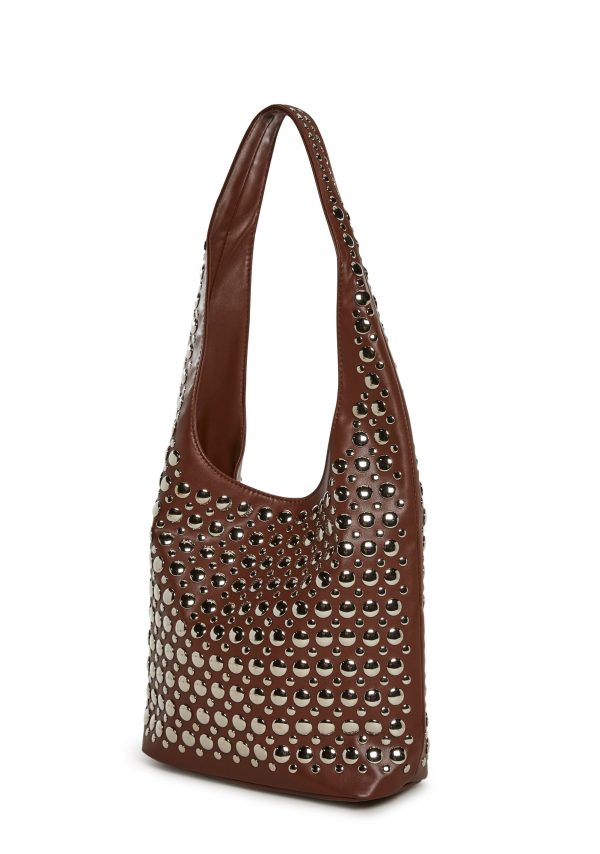 Mirror Images Tote Bag ??Brown