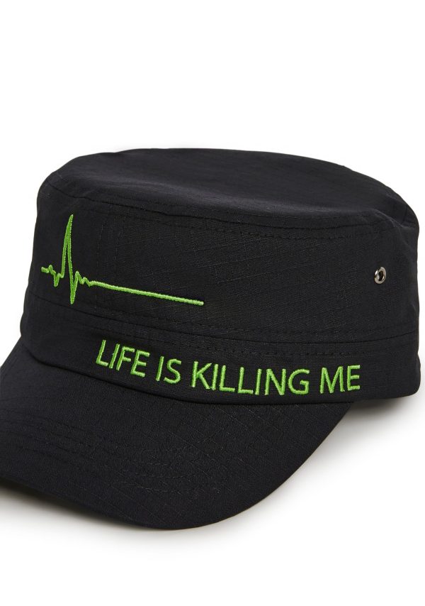 Life Is Killing Me Military Rip Stop Cap