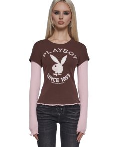 Bunny Twofer Long Sleeve Tee