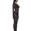 Floral Lace Catsuit