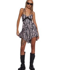 Alternative view of Clear Curiosity Handkerchief Dress - Light Brown