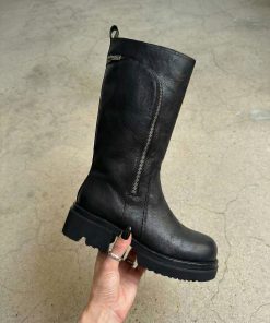 Alternative view of Small Town Girl Pocket Boots - Black