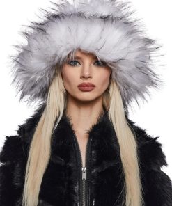 Flirty Fuzzy Bucket Hat - White