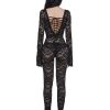 Floral Lace Catsuit