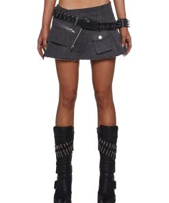 Outro Twill Bullet Micro Skirt