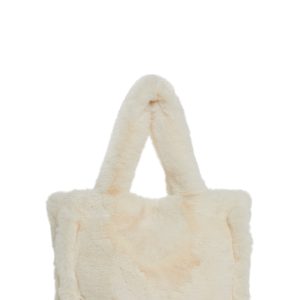 Cutie Pie Faux Fur Bag ?C White