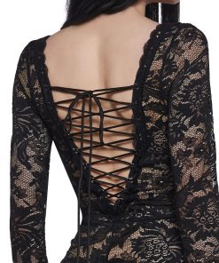 Alternative view of Floral Lace Catsuit
