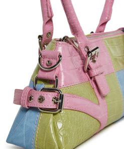 Alternative view of Gossip Date Patchwork Handbag