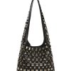 Drama First Studded Tote Bag