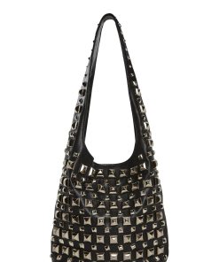 Drama First Studded Tote Bag