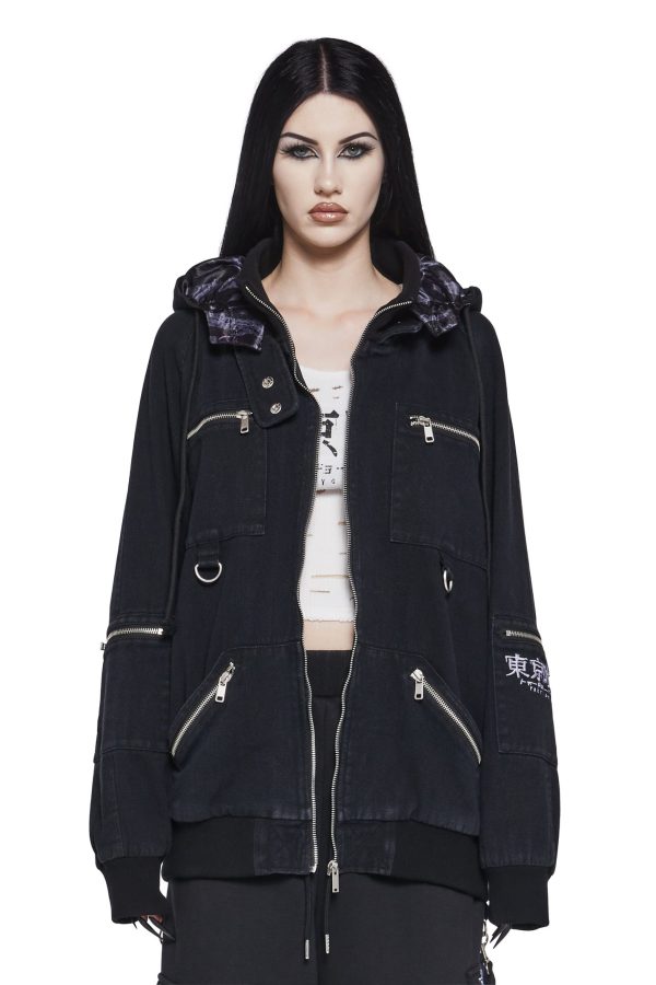 Deeper Layers Washed Denim Jacket