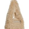 Cutie Heart Faux Fur Shoulder Bag