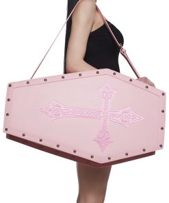 Alternative view of Dead Weight Coffin Weekender - Pink