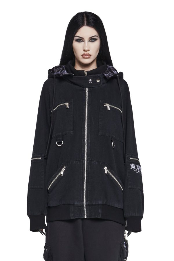 Deeper Layers Washed Denim Jacket