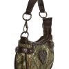 Camo Studded Shoulder Bag