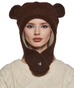 Beary Shy Hood Hat