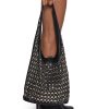 Mirror Images Tote Bag -Black