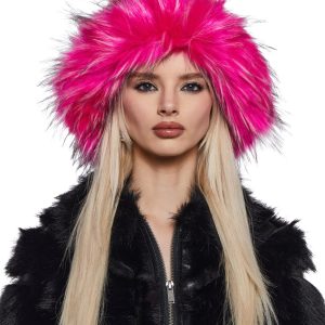 Flirty Fuzzy Bucket Hat ?C Pink