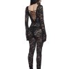 Floral Lace Catsuit