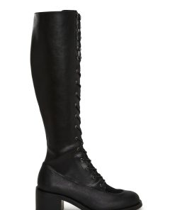Sepia Filter Memories Lace Up Boots