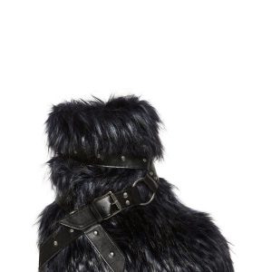 Low Wild Instincts Faux Fur Boots ?C Blue