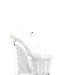Amaze-808SRS Rhinestone Platform Sandals