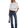 Charm Behavior Wrap Top ?C White