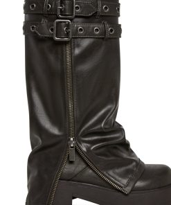 Alternative view of Warp Knee High Pant Boots - Brown