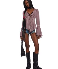 Alternative view of Alchemy Sparks Blouse - Brown