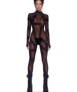 Crash N' Burn Mesh Catsuit