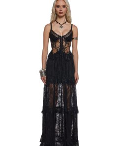 Delilah Lace Maxi Dress