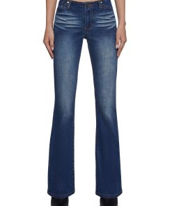 Elle Low Rise Jeans - Light Blue