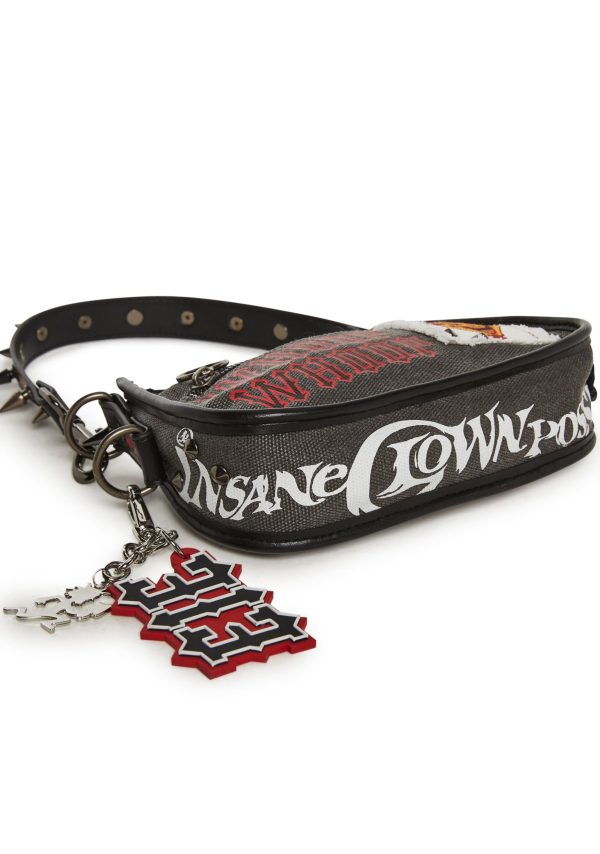 Halls Of Illusions Spiked Shoulder Bag